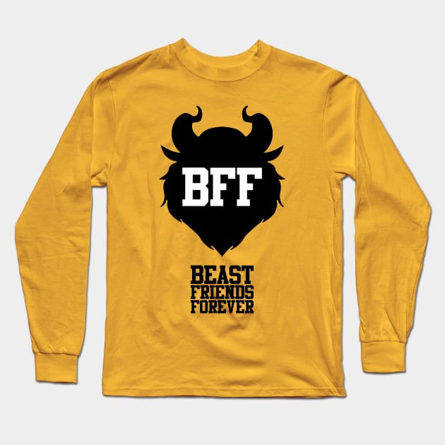 Beast Friends Forever Long Sleeve T-Shirt by fashionsforfans